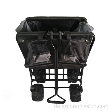 Oxford Cloth Heavy Duty Wagon Trolley Gartenwagen